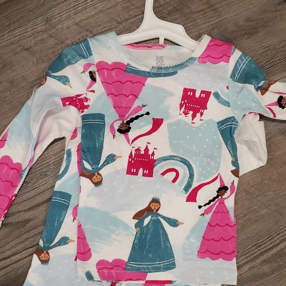 Carter Princess Long Sleeve Pajama 2 Pack  Size 2T